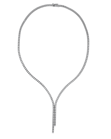 18CT W/G TEN LARIAT 3pt/128s